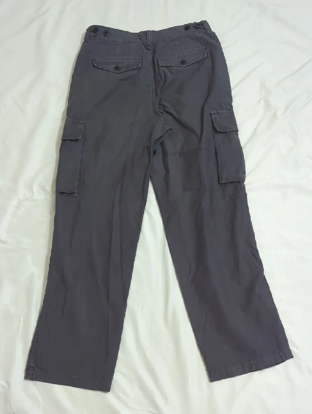 Madewell Relaxed Cargo Pants, Color Dark Gray Size 25
